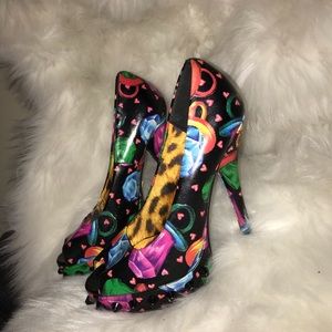 Woman’s Iron Fist Peep Toes